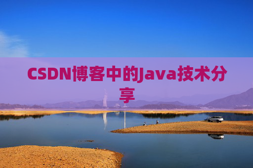 CSDN博客中的Java技术分享